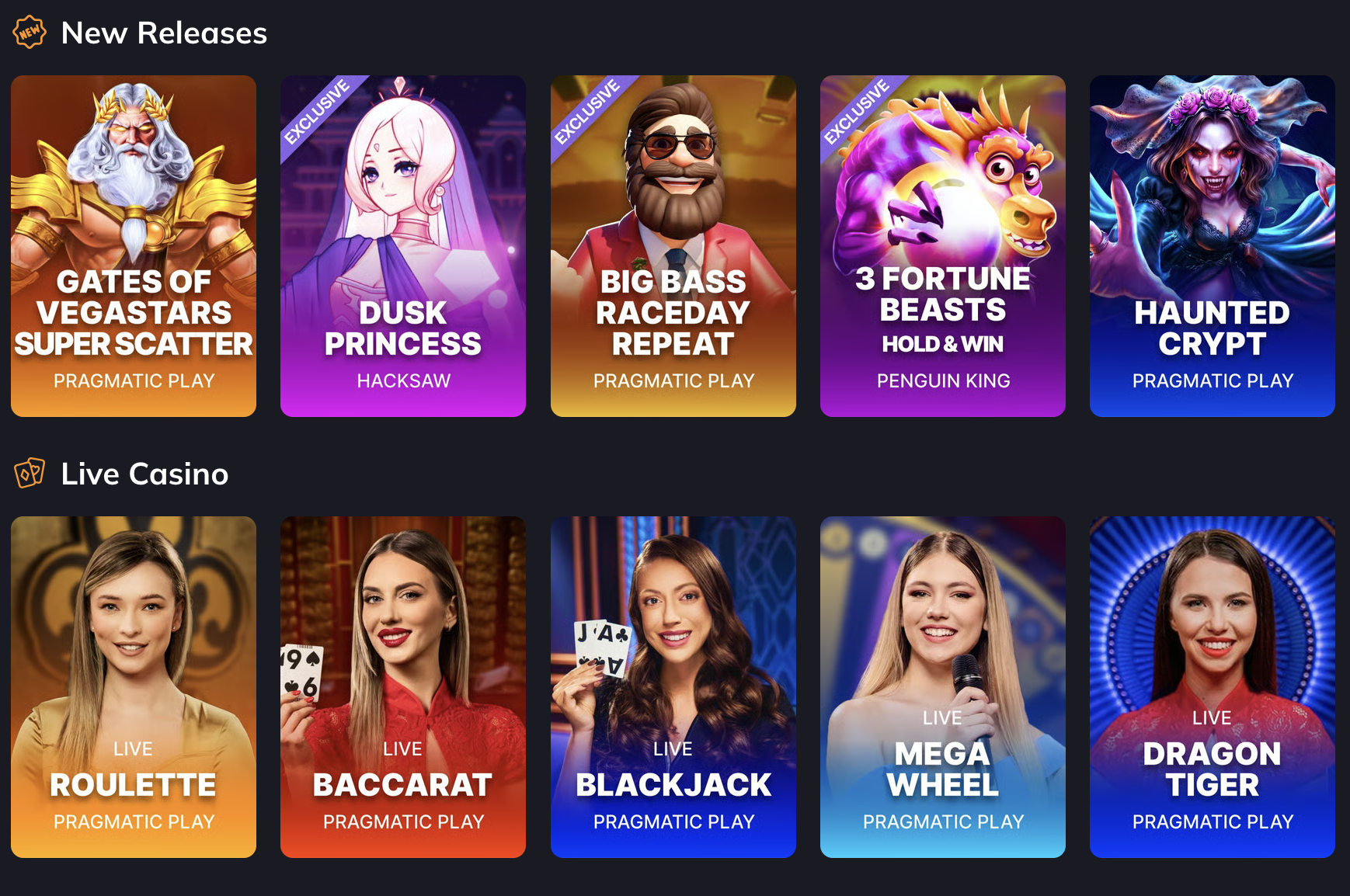 VegaStars Casino Games Library – Pokies, Live Casino